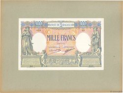 1000 Francs Épreuve MADAGASCAR  1926 P.042p FDC