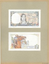 5 Pesos Épreuve URUGUAY  1930 P.018p ST