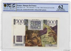 500 Francs CHATEAUBRIAND FRANCE  1945 F.34.03