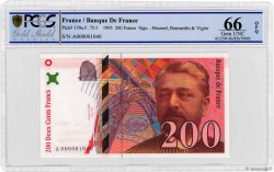 200 Francs EIFFEL Petit numéro FRANKREICH  1995 F.75.01 ST