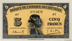 5 Francs AFRIQUE OCCIDENTALE FRANÇAISE (1895-1958)  1942 P.28b