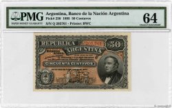 50 Centavos ARGENTINA  1895 P.230a UNC-