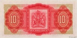 10 Shillings BERMUDAS  1957 P.19b FDC