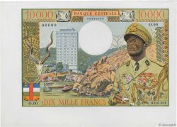 10000 Francs Épreuve EQUATORIAL AFRICAN STATES (FRENCH)  1968 P.07p UNC-