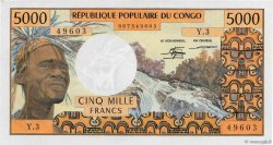 5000 Francs CONGO  1978 P.04c UNC