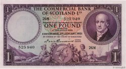 1 Pound SCOTLAND  1951 PS.332 EBC+