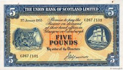 5 Pounds SCOTLAND  1953 PS.817a MBC