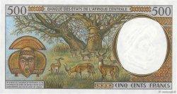 500 Francs ZENTRALAFRIKANISCHE LÄNDER  1993 P.201Ea ST