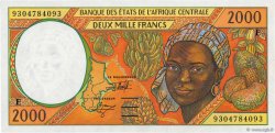 2000 Francs ESTADOS DE ÁFRICA CENTRAL
  1993 P.203Ea FDC