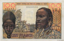 100 Francs WEST AFRIKANISCHE STAATEN  1961 P.101Aa ST