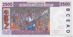 2500 Francs STATI AMERICANI AFRICANI  1992 P.212Ba FDC