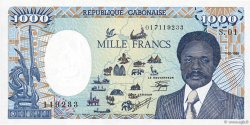 1000 Francs GABóN  1985 P.09 SC+