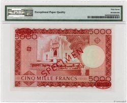 5000 Francs Spécimen MALí  1960 P.10s FDC