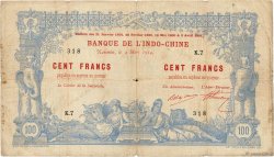 100 Francs NEW CALEDONIA  1914 P.17 G