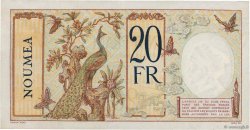 20 Francs NEW CALEDONIA  1929 P.37b VF+