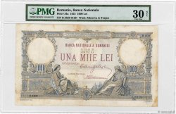 1000 Lei ROMANIA  1933 P.034a F