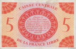 5 Francs SAN PEDRO Y MIGUELóN  1943 P.10 MBC