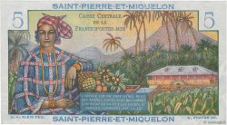 5 Francs Bougainville SAINT PIERRE AND MIQUELON  1950 P.22 UNC