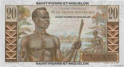 20 Francs Émile Gentil SAN PEDRO Y MIGUELóN  1946 P.24 SC+