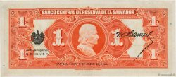 1 Colon EL SALVADOR  1943 P.075a AU+