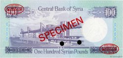 100 Pounds Spécimen SYRIE  1982 P.104cs pr.NEUF