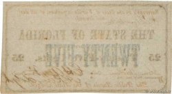 25 Cents ESTADOS UNIDOS DE AMÉRICA Tallahassee 1863 PS.0686a SC+