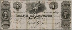 4 Dollars Non émis ÉTATS-UNIS D AMÉRIQUE Augusta 1863 