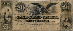 20 Dollars VEREINIGTE STAATEN VON AMERIKA Savannah 1860  S