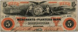 5 Dollars ESTADOS UNIDOS DE AMÉRICA Savannah 1860  BC