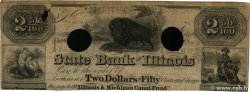 2 Dollars 50 Cents Annulé UNITED STATES OF AMERICA Lockport 1842  F