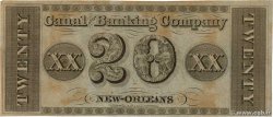 20 Dollars Non émis UNITED STATES OF AMERICA New Orleans 1850  UNC