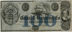 100 Dollars Non émis UNITED STATES OF AMERICA New Orleans 1850  UNC-