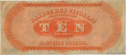 10 Dollars ESTADOS UNIDOS DE AMÉRICA New Orleans 1860  FDC