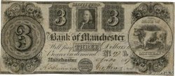 3 Dollars Annulé ESTADOS UNIDOS DE AMÉRICA Manchester 1837 