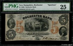 5 Dollars ESTADOS UNIDOS DE AMÉRICA Rochester 1862  BC+