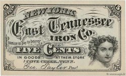5 Cents UNITED STATES OF AMERICA Cove Creek 1860  UNC