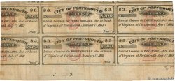 2 Dollars VEREINIGTE STAATEN VON AMERIKA Portsmouth 1861  fSS
