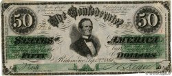 50 Dollars Faux 美利堅聯盟國  1861 P.37 XF