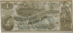 1 Dollar Faux KONFÖDERIERTE STAATEN VON AMERIKA  1862 P.40x fST