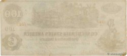 100 Dollars Гражданская война в США  1862 P.43b AU