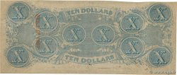 10 Dollars KONFÖDERIERTE STAATEN VON AMERIKA  1863 P.60a VZ+