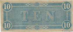 10 Dollars 美利堅聯盟國  1864 P.68 AU