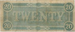 20 Dollars KONFÖDERIERTE STAATEN VON AMERIKA  1864 P.69 SS