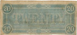 20 Dollars Гражданская война в США  1864 P.69 VF