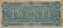 20 Dollars 美利堅聯盟國  1864 P.69 VF