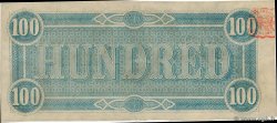 100 Dollars Гражданская война в США  1864 P.71 XF