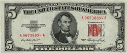 5 Dollars UNITED STATES OF AMERICA  1953 P.381 XF
