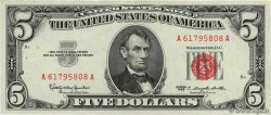 5 Dollars ESTADOS UNIDOS DE AMÉRICA  1963 P.383 MBC