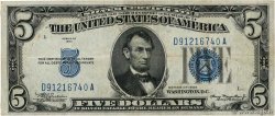 5 Dollars ESTADOS UNIDOS DE AMÉRICA  1934 P.414A MBC
