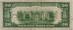 20 Dollars HAWAII San Francisco 1934 P.41 pr.TTB